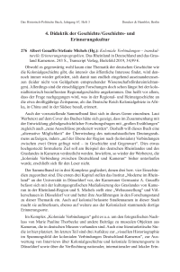 Albert Gouaffo / Stefanie Michels (Hg.): Koloniale Verbindungen – transkulturelle Erinnerungstopographien. Das Rheinland in Deutschland und das Grasland Kamerun