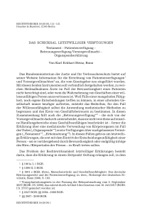 Das Schicksal letztwilliger Verfügungen