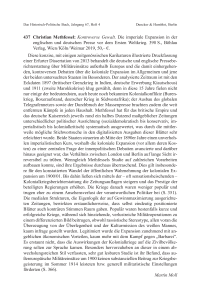 Christian Methfessel: Kontroverse Gewalt. Die imperiale Expansion in der englischen und deutschen Presse vor dem Ersten Weltkrieg