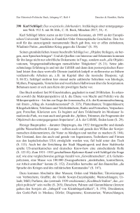 Karl Schlögel: Das sowjetische Jahrhundert. Archäologie einer untergegangen Welt