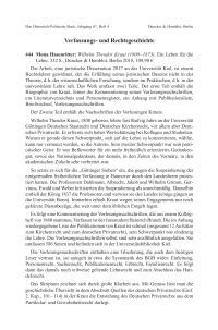 Mona Hasenritter: Wilhelm Theodor Kraut (1800 – 1873). Ein Leben für die
Lehre