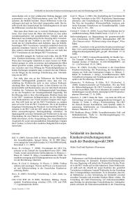 Solidarität im deutschen Krankenversicherungssystem nach der Bundestagswahl 2009