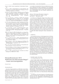 Monopolkommission 2014: Wahlrechte für hilfesuchende Bürger? – Ansatz nicht durchgehalten