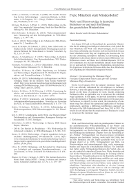 Freie Mitarbeit statt Mindestlohn? Werk- und Dienstverträge in deutschen Betrieben vor und nach Einführung des gesetzlichen Mindestlohns