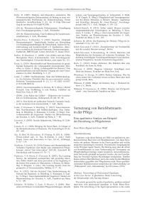 Vernetzung von Berufsbetreuern in der Pflege. Eine qualitative Analyse am Beispiel der Beziehung zu Pflegeheimen