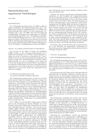 Barrierefreiheit und angemessene Vorkehrungen