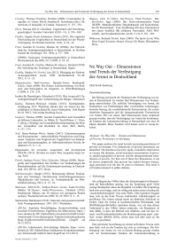 No Way Out − Dimensionen und Trends der Verfestigung der Armut in Deutschland