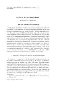 ECB 2.0: Bye-bye Bundesbank