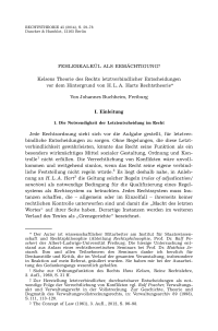 Fehlerkalkül als Ermächtigung? Kelsens Theorie des Rechts letztverbindlicher Entscheidungen vor dem Hintergrund von H. L. A. Harts Rechtstheorie