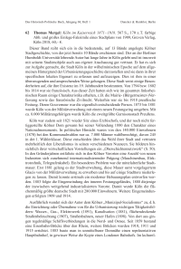 Thomas Mergel: Köln im Kaiserreich 1871 – 1918.