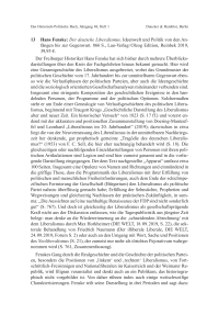 Hans Fenske: Der deutsche Liberalismus. Ideenwelt und Politik von den Anfängen bis zur Gegenwart