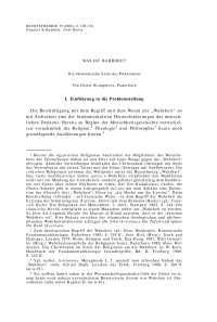 Was ist Wahrheit? Die ökonomische Seite des Phänomens