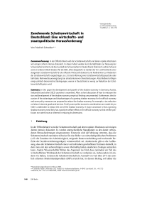Zunehmende Schattenwirtschaft in Deutschland: Eine wirtschafts- und staatspolitische Herausforderung