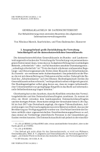 Generalklauseln im Datenschutzrecht