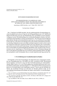 Gefahrspezifischer Zusammenhang beim erfolgsqualifizierten Delikt bei Behandlungsabbruch im Einklang mit einer Patientenverfügung