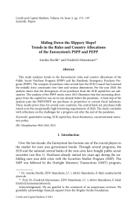 Sliding Down the Slippery Slope? Trends in the Rules and Country Allocations of the Eurosystem’s PSPP and PEPP