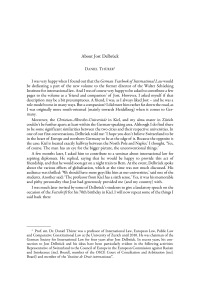 About Jost Delbrück