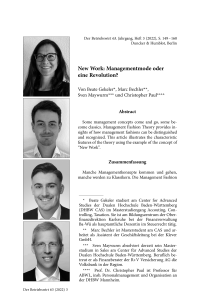 New Work: Managementmode oder eine Revolution?