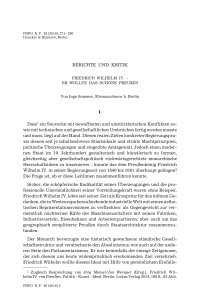 Friedrich Wilhelm IV. – Er wollte das schöne Preußen