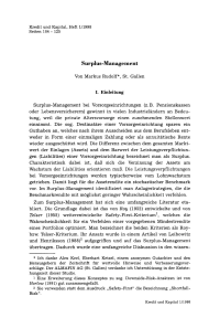 Surplus-Management