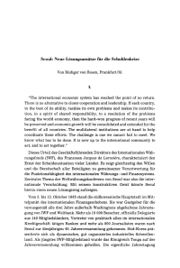 Seoul: Neue Lösungsansätze für die Schuldenkrise