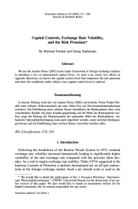 Capital Controls, Exchange Rate Volatility, and the Risk Premium