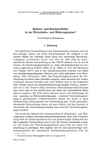 Bailout- und Bonitätseffekte in der Wirtschafts- und Währungsunion