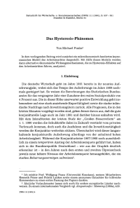 Das Hysteresis-Phänomen