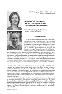 „Ghosting“ im Handwerk – Warum Lehrlinge nicht zum Ausbildungsbeginn erscheinen