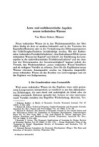 Lern- und suchtheoretische Aspekte neuen technischen Wissens