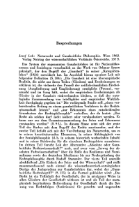Besprechungen