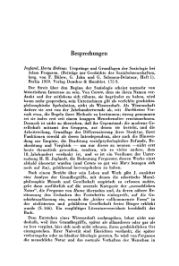 Besprechungen