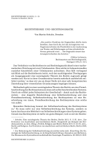 Rechtstheorie und Rechtsdogmatik