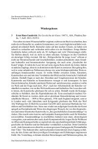 Ernst Hans Gombrich: Die Geschichte der Kunst. 1047 S.