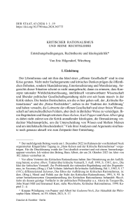 Kritischer Rationalismus und Reine Rechtslehre