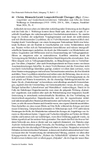 Christa Hämmerle/Gerald Lamprecht/Oswald Überegger (Hg.): Erinnerungsbilder und Gedächtniskonstruktionen. Fallstudien zum Erbe des Ersten Weltkriegs in Zentraleuropa (1918 – 1939).