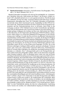 Manfred Görtemaker: Rudolf Hess. Der Stellvertreter. Eine Biographie.