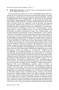 Manfred Rauchensteiner: Betrifft Geschichte. Ein Streifzug durch die Zeiten.