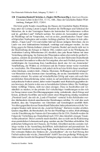 Franziska Dunkel/Christina A. Ziegler-McPherson (Hg.): American Dreams. Ein neues Leben in den USA.