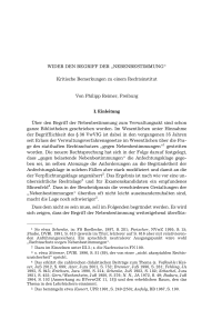Wider den Begriff der “Nebenbestimmung“. Kritische Bemerkungen zu einem Rechtsinstitut