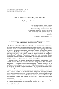 Strikes, Emergent Systems, and the Law