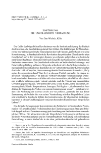 Einführung: Die unvollendete Verfassung