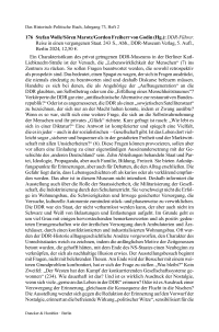 Stefan Wolle/Sören Marotz/Gordon Freiherr von Godin (Hg.): DDR-Führer. Reise in einen vergangenen Staat.