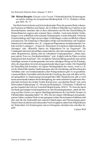 Michael Borgolte: Königin in der Fremde. Frühmittelalterliche Heiratsmigration und die Anfänge der europäischen Bündnispolitik.