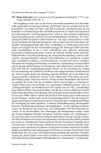 Klaus Schroeder: Das vereinte Land. Die gespaltene Gesellschaft.