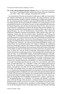 Sylvie Méron-Minuth/Christian Minuth: Bring mir bloß keinen Deutschen nach Hause! Familiengeschichten deutsch-französischer Paare der Nachkriegszeit (1945 – 1963).