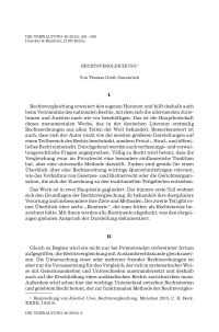 Rechtsvergleichung