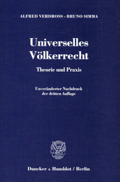Universelles Völkerrecht Universelles Völkerrecht