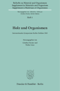 Holz und Organismen