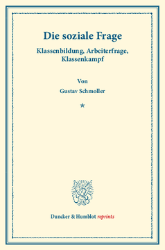 Die soziale Frage Die soziale Frage
